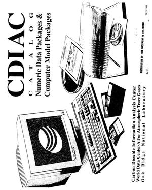 CDIAC catalog of numeric data packages and computer model packages