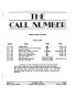 Journal/Magazine/Newsletter: The Call Number, Volume 17, Number 2, November 1955
