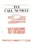 Journal/Magazine/Newsletter: The Call Number, Volume 24, Number 3, December 1962