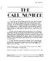 Primary view of The Call Number, Volume 37, Number 1, Fall 1975