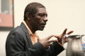 Thumbnail image of item number 1 in: '[Vondie Curtis Hall moving his hands]'.