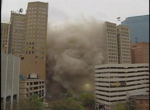 [News Clip: Tower Implosion]