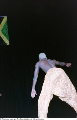 [Male dancer performing at Caribbean Dance]