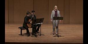 Student Recital: 2018-10-27 – Samantha Kats, soprano and Marcus Kester, guitar