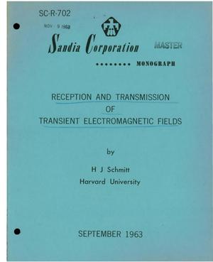 Reception and Transmission of Transient Electromagnetic Fields