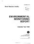 Primary view of 1993 environmental monitoring report for the naval reactors facility