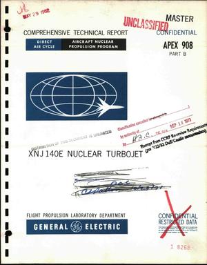 XNJ140E Nuclear Turbojet, Section. 4 Reactor