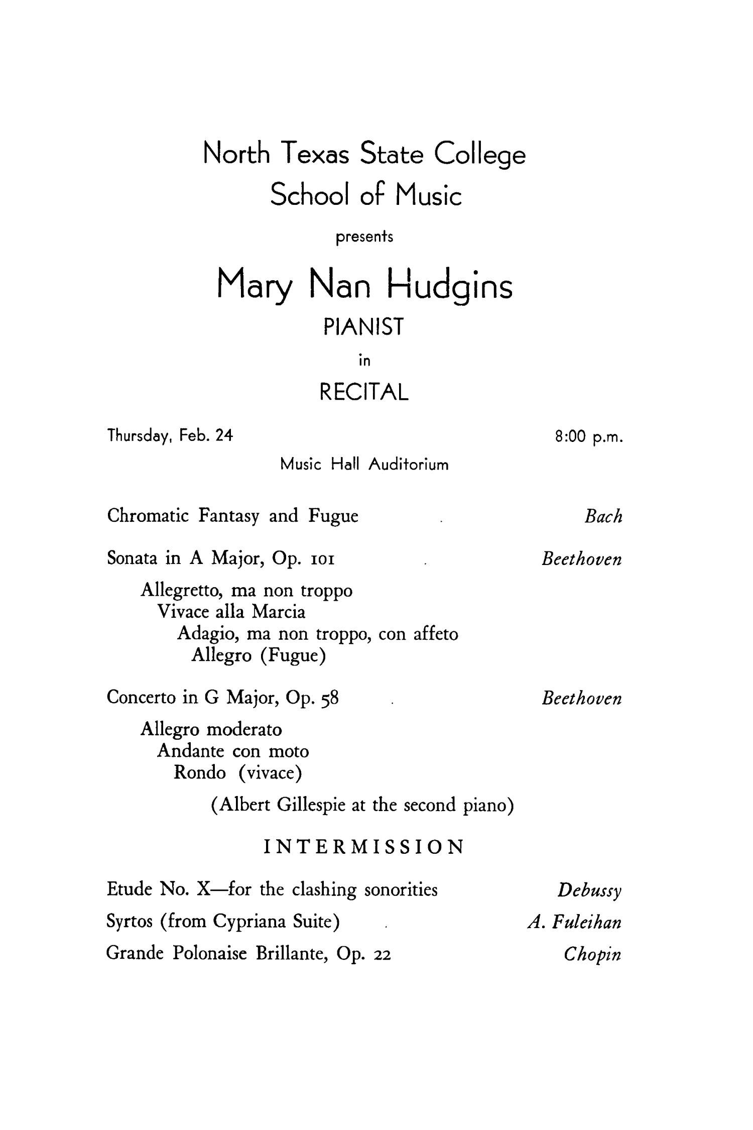 School of Music Program Book 1948-1949
                                                
                                                    65
                                                