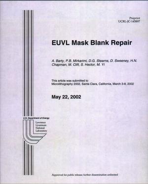 EUVL Mask Blank Repair