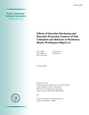 Effects of Shoreline Hardening and Shoreline Protection Features on Fish Utilization and Behavior at Washaway Beach, Washington (Report 2)