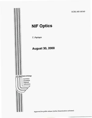 NIF optics