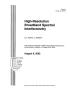 Article: High-Resolution Broadband Spectral Interferometry