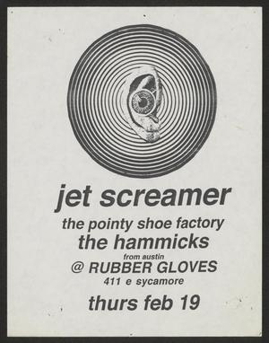 [Jetscreamer, Pointy Shoe Factory, The Hammicks poster]