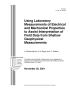 Article: Using Laboratory Measurements of Electrical and Mechanical Properties…