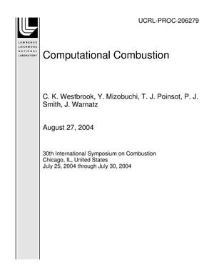 Computational Combustion