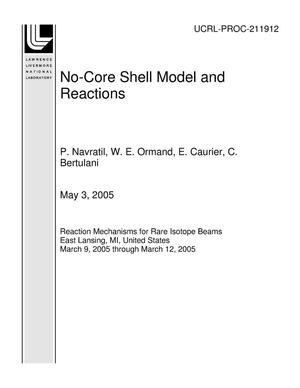 No-Core Shell Model and Reactions