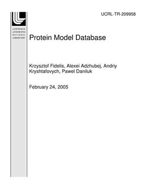 Protein Model Database