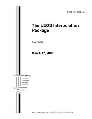 The LEOS Interpolation Package