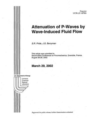 Attenuation of P-Waves by Wave-Induced Fluid Flow