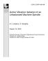 Article: Active Vibration Isolation of an Unbalanced Machine Spindle