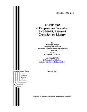 A Temperature Dependent ENDF/B-VI, Release 8, Gross Section Library