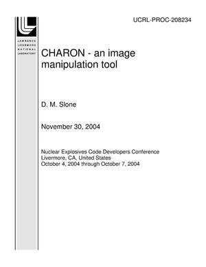 CHARON - an image manipulation tool