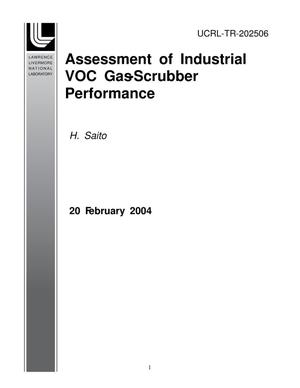 Assessment of Industrial VOC Gas-Scrubber Performance
