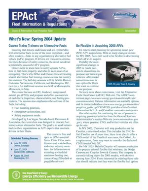 Whats New: Spring 2004 Update