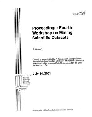 Proceedings: Fourth Workshop on Mining Scientific Datasets