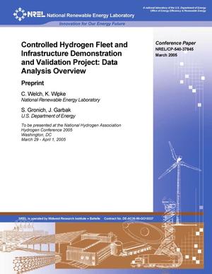 Controlled Hydrogen Fleet and Infrastructure Demonstration and Validation Project: Data Analysis Overview; Preprint