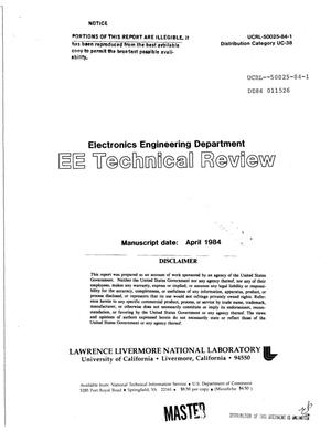 Electronics Engineering Department EE technical review