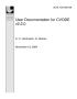 Text: User Documentation for CVODE v2.2.0