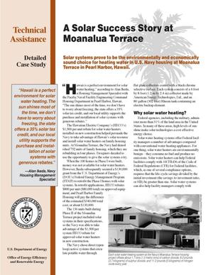 Solar Success Story at Moanalua Terrace