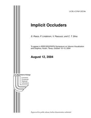 Implicit Occluders