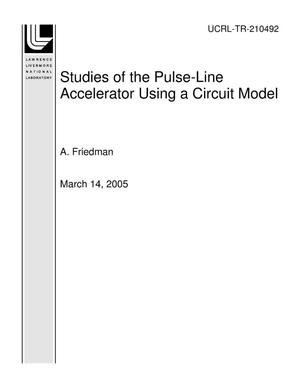 Studies of the Pulse-Line Accelerator Using a Circuit Model