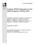 Article: Imaging VISAR diagnostic for the National Ignition Facility (NIF)