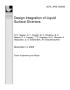 Article: Design Integration of Liquid Surface Divertors