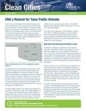 CNG a Natural for Tulsa Public Schools
