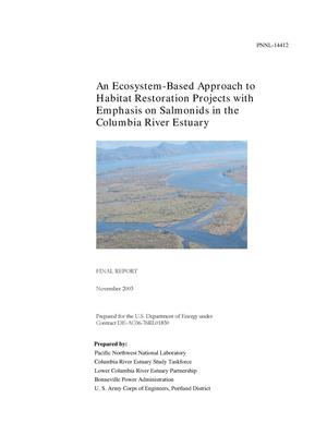 An Ecosystem-Based Restoration Plan with Emphasis on Salmonid Habitats in the Lower Columbia River and Estuary