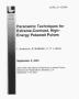 Article: Parametric Techniques for Extreme-Contracts, High-Energy Petawatt Pul…