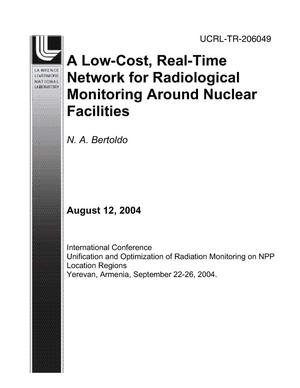 A Low-Cost, Real-Time Network for Radiological Monitoring Around Nuclear Facilities