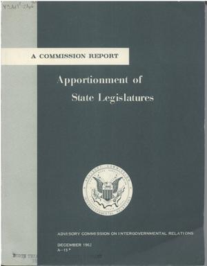 Apportionment of State legislatures