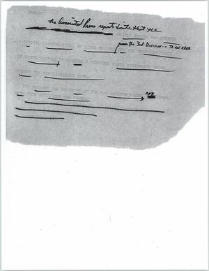 Primary view of object titled '[News Script: Urgent]'.