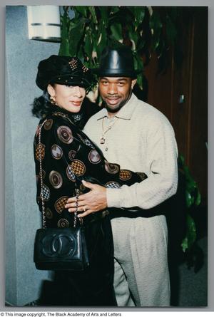 [Photograph of Tammy Collins and Franklin Kirk, hugging each other]