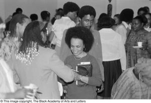 [Photograph of people attending the conference on Black Women in the Arts]