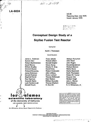 Conceptual design study of a scyllac fusion test reactor