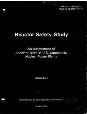 Reactor safety study. An assessment of accident risks in U. S. commercial nuclear power plants. Appendix II. Fault trees. [PWR and BWR]