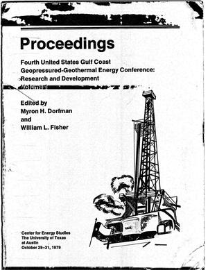 Fourth United States Gulf Coast geopressured-geothermal energy conference: research and development. Volume 1