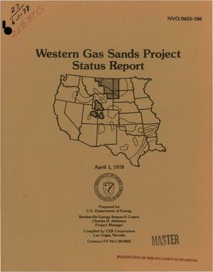 Western Gas Sands Project status report
