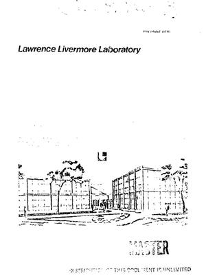 Neutron dosimetry studies at the Lawrence Livermore Laboratory